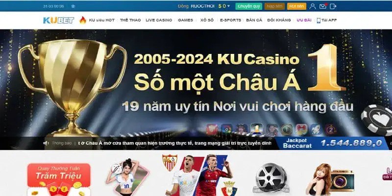 Kho game cá cược đồ sộ tại Kubet88