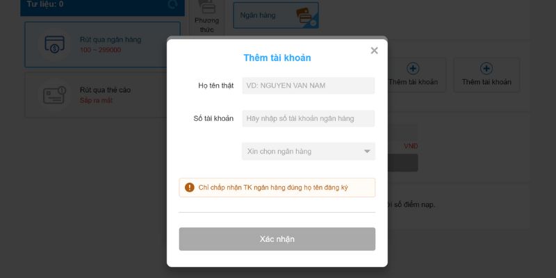 Chờ đợi hệ thống xác nhận để kết thúc giao dịch rút tiền Kubet88 